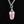Load image into Gallery viewer, Silver Pink Marble Acorn Pendant Necklace - Boylerpf
