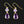 Load image into Gallery viewer, Vintage Rose de France Amethyst Earrings in Gold - Boylerpf
