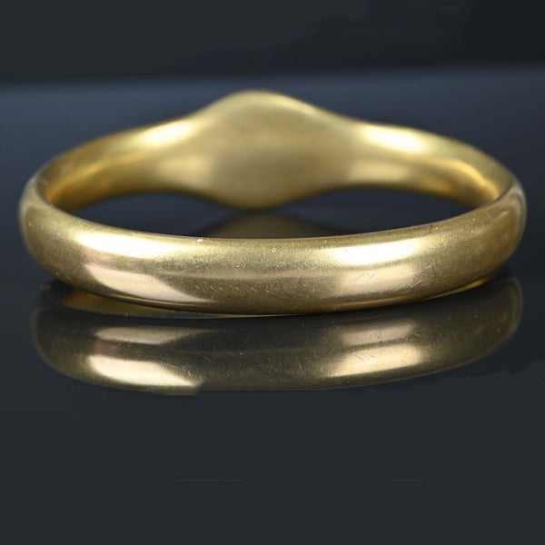 Art Nouveau 14K Gold Fill Simulated Amethyst Bracelet - Boylerpf