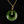 Load image into Gallery viewer, Vintage 14K Gold Jade Target Pendant Necklace - Boylerpf
