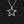 Load image into Gallery viewer, 10K White Gold Diamond Star Slider Pendant Necklace - Boylerpf

