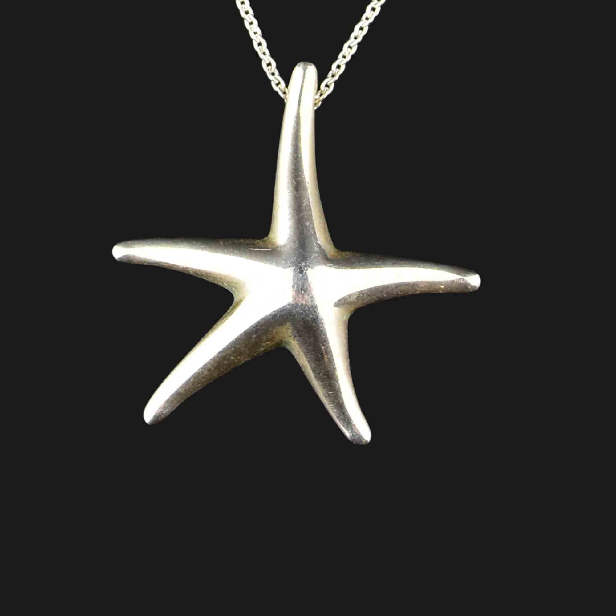 Vintage Elsa Peretti Starfish Pendant Necklace – Boylerpf