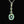 Load image into Gallery viewer, Vintage Edwardian Silver Turquoise Pendant Necklace - Boylerpf
