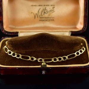 Vintage 10K Gold Cuban Link Bracelet - Boylerpf