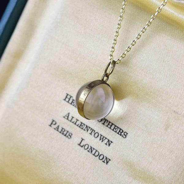 Pendant Silver Chain Necklace Hexagonal Gemstone Necklace - Temu