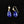 Load image into Gallery viewer, Vintage Gold Lapis Lazuli Pearl Dangle Drop Earrings - Boylerpf
