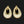 Load image into Gallery viewer, 14K Gold Hoop Stud Earrings - Boylerpf
