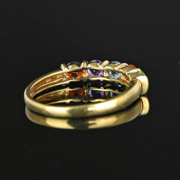 Buy quality Gold Flower Shape Single Stone Ring in Ahmedabad