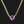 Load image into Gallery viewer, Vintage 14K Gold Amethyst Heart Necklace, Rolo Chain - Boylerpf
