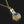 Load image into Gallery viewer, Vintage 14K Gold Flake Shaker Pendant Necklace - Boylerpf
