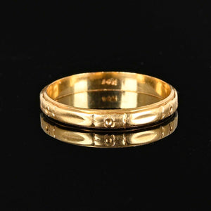 14k Gold Art Deco Orange Blossom Ring, Sz 10.25 - Boylerpf
