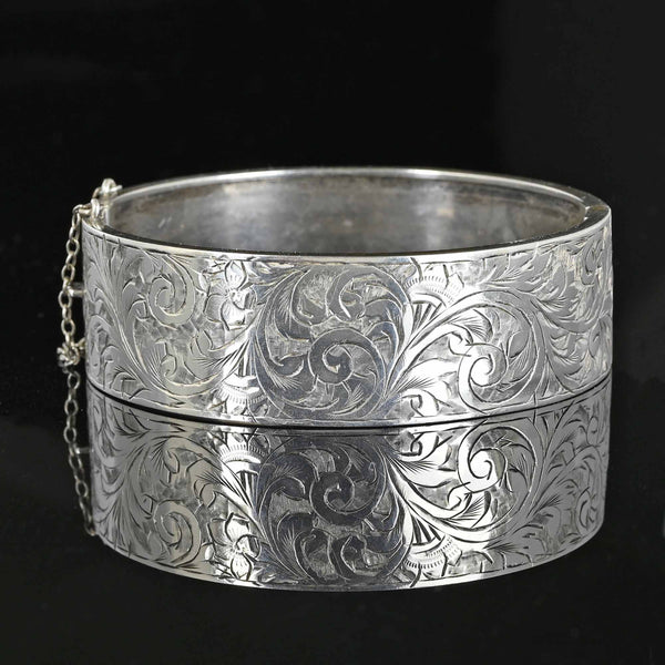 92.5 Oxidized Silver Ethnic Wear Bangle For Girls - Silver Palace