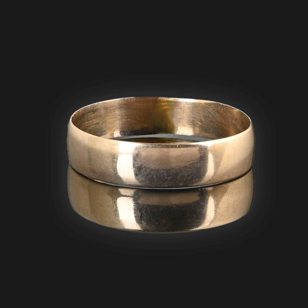 Antique 14K Gold Wedding Band Ring - Boylerpf