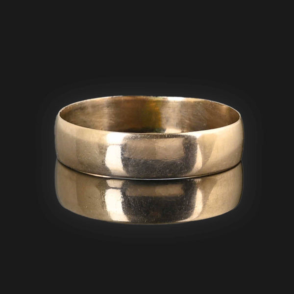 Antique 14K Gold Wedding Band Ring - Boylerpf