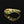 Load image into Gallery viewer, Vintage 14K Gold Wave Emerald Ring Band - Boylerpf
