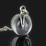 Pools of Light Sterling Silver Rock Crystal Necklace – Boylerpf