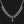 Load image into Gallery viewer, Natural Garnet Cabochon Fringe Necklace in Silver - Boylerpf
