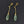 Load image into Gallery viewer, Vintage 14K Gold Pierced Jade Drop Earrings, 1 5/8 in. - Boylerpf
