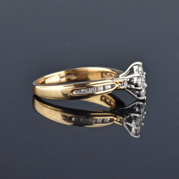 Fine 14K Gold .50 CTW Diamond Engagement Ring - Boylerpf