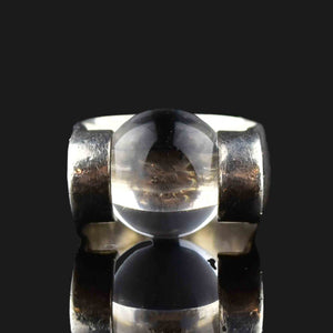 DEPOSIT Sterling Silver Pools of Light Spinner Ring - Boylerpf