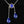 Load image into Gallery viewer, Vintage Silver Lapis Lazuli Lingerie Pendant Necklace - Boylerpf
