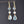 Load image into Gallery viewer, Vintage Gold Pearl Blue Topaz Dangle Earrings - Boylerpf
