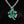 Load image into Gallery viewer, Sterling Silver Green Enamel Four Leaf Clover Pendant Necklace - Boylerpf
