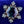 Load image into Gallery viewer, Silver Fluorite Garnet Topaz Snowflake Brooch Pendant Necklace - Boylerpf

