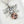 Load image into Gallery viewer, Vintage Gray and Pink Aberdeen Granite Thistle Pendant Necklace - Boylerpf
