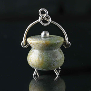 Antique Scottish Connemara Kettle Pot Pendant - Boylerpf