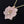 Load image into Gallery viewer, Pink Frosted Glass Flower Opal Cabochon 14K Gold Pendant - Boylerpf
