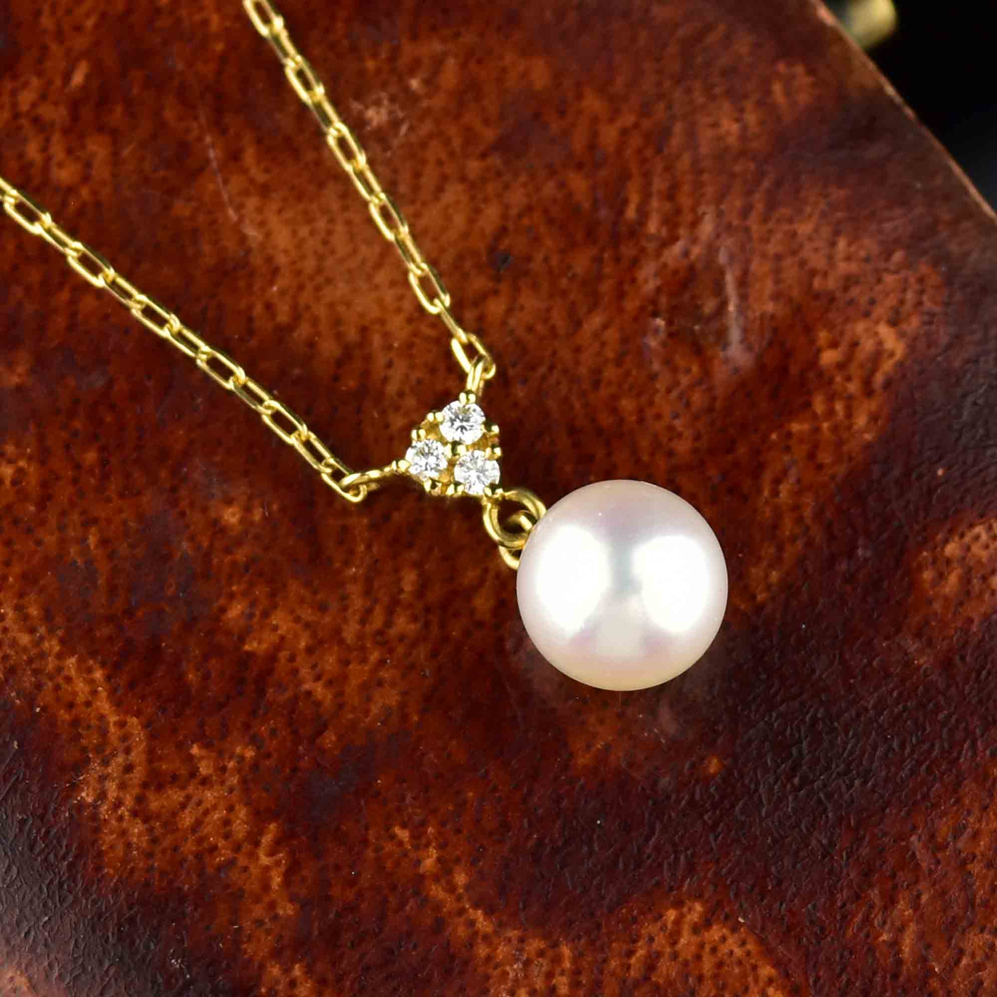 Vintage mikimoto pearl necklace online