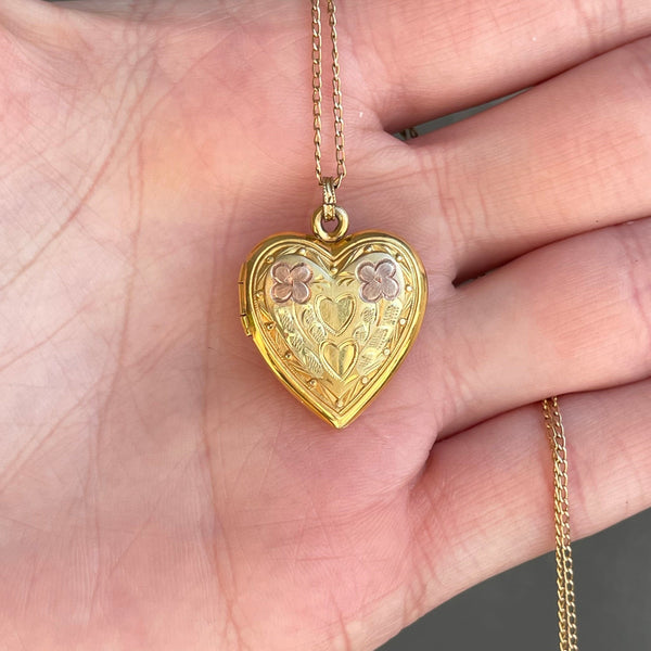 Mua Vintage Bronze Copper Hollow Heart Locket Pendant Leather Necklace tại  Magideal2 | Tiki