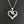 Load image into Gallery viewer, Vintage 10K White Gold Baguette Diamond Heart Pendant Necklace - Boylerpf
