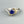 Load image into Gallery viewer, Vintage 10K White and Yellow Gold Diamond Sapphire Heart Ring, Sz 6 1/4 - Boylerpf
