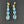 Load image into Gallery viewer, Vintage Blue Topaz 14K Gold Journey Drop Earrings - Boylerpf
