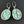 Load image into Gallery viewer, Vintage Large Turquoise Cabochon Sterling Silver Earrings - Boylerpf

