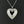Load image into Gallery viewer, Vintage 10K White Gold Baguette Diamond Open Heart Pendant Necklace - Boylerpf
