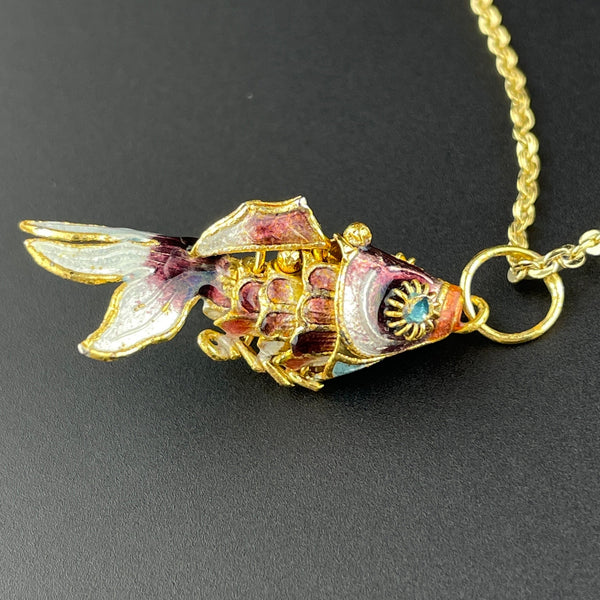 Japanese Koi Fish Necklace Stainless Steel Fishermans Coi Carp Pendant | Koi  fish, Japanese koi, Fish necklace