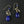 Load image into Gallery viewer, Vintage Art Deco Lapis Lazuli Dangle Statement Earrings - Boylerpf
