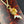 Load image into Gallery viewer, Vintage Orange Enamel Gold Vermeil Articulated Fish Pendant Necklace - Boylerpf
