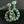 Load image into Gallery viewer, Vintage Turquoise Sterling Silver Post Hoop Earrings - Boylerpf
