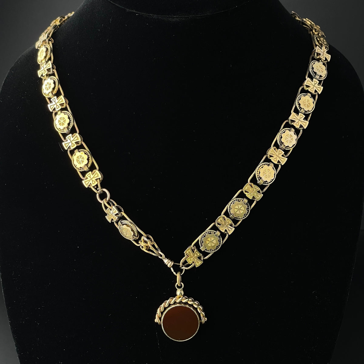 Victorian Gold Filled Antique Book Chain Necklace – Boylerpf