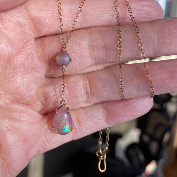 Classic Female Purple Opal Pendant Necklace| Alibaba.com