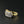 Load image into Gallery viewer, Art Deco 10K Gold Tanzanite Half Eternity Stacking Ring, Sz 5 1/2 - Boylerpf
