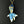 Load image into Gallery viewer, Gold Vermeil Blue Enamel Articulated Fish Pendant Necklace - Boylerpf
