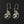 Load image into Gallery viewer, Silver Scandinavian Acorn Leaf Drop Earrings - Boylerpf
