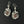 Load image into Gallery viewer, Arts and Crafts Style Silver Floral Baltic Amber Earrings - Boylerpf
