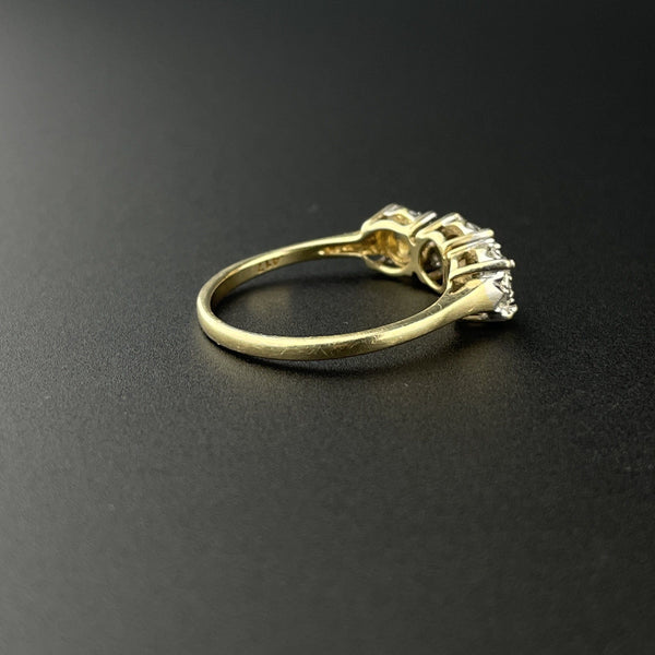 Vintage Gold Diamond Cluster Ring - Boylerpf
