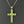Load image into Gallery viewer, Vintage Gold Peridot Cross Pendant Necklace - Boylerpf

